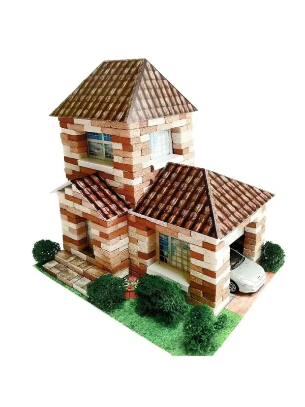 Конструктор из кирпичиков Архитектурное моделирование &laquo;Домик&raquo; 400 элементов