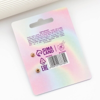 Серьги гвоздики «Kawaii» 1.5 х 1.5 см