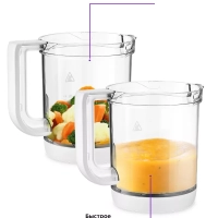 Кухонный блендер измельчитель с чашей КТ-2320 - 500 Вт Кухонный блендер измельчитель с чашей КТ-2320 - 500 Вт