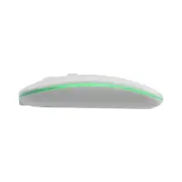 Мышь MB-2.4 беспроводная, оптическая, подсветка, 800-1600 dpi, USB, Bluetooth, белая