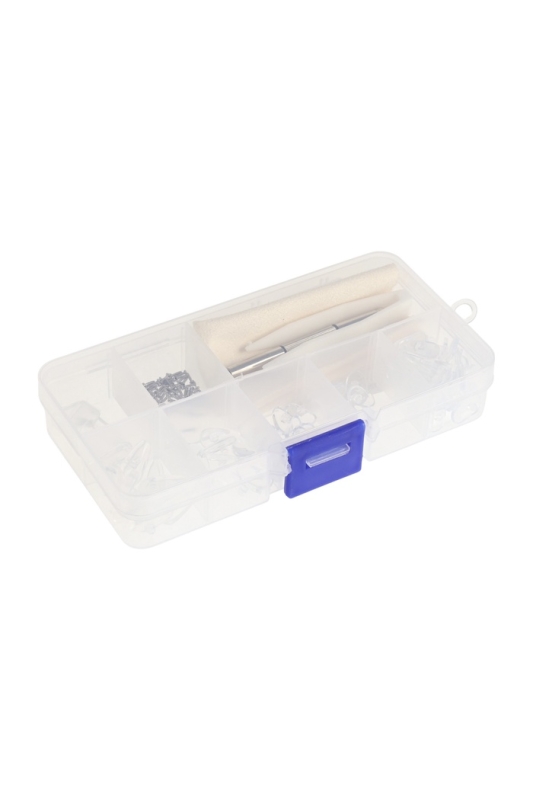 Набор инструментов для ремонта очков отвертка, пинцет, винты, носоупоры 70 шт. Набор инструментов для ремонта очков отвертка, пинцет, винты, носоупоры 70 шт.