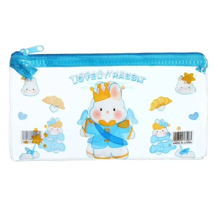 Пенал на молнии Пенал на молнии "Зверушки", МИКС