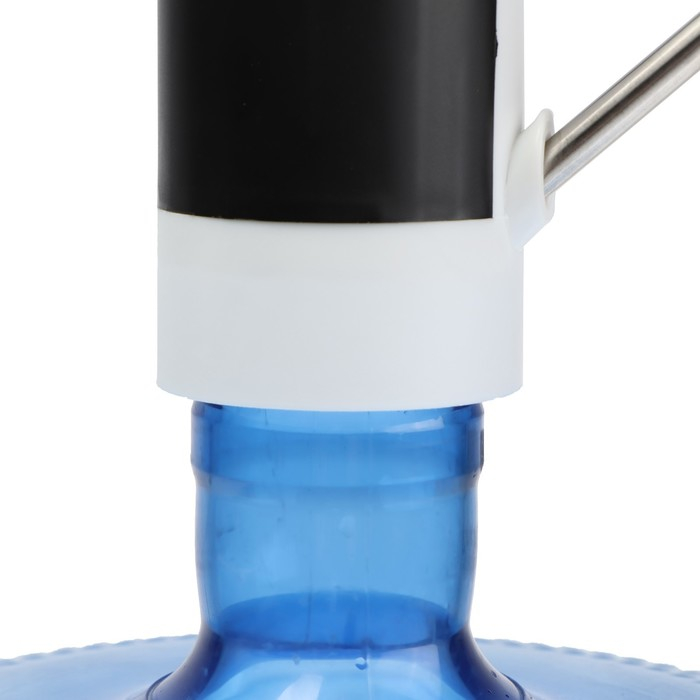 Помпа для воды Luazon LWP-05, электрическая, 4 Вт, 1.2 л/мин, 1200 мАч, от АКБ, белый Помпа для воды Luazon LWP-05, электрическая, 4 Вт, 1.2 л/мин, 1200 мАч, от АКБ, белый