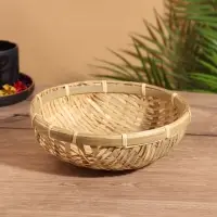 Чаша плетеная, 20 см, бамбук