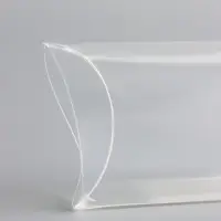 Складная прозрачная коробка из PVC, для упаковки подарков, 8×5×2 см