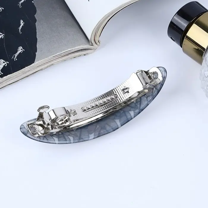 Заколка - автомат для волос «Толиман», листья, 8 см Заколка - автомат для волос «Толиман», листья, 8 см