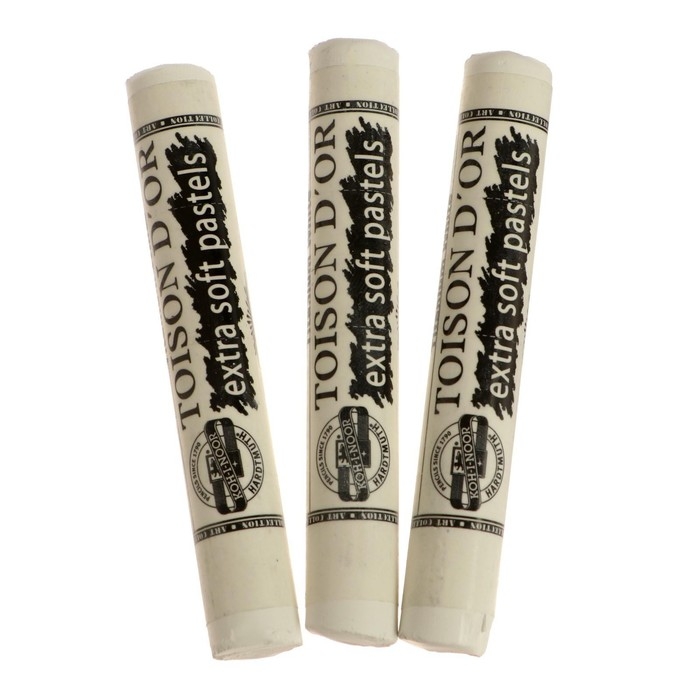 Набор пастели сухой Koh-I-Noor TOISON D`OR EXTRA SOFT 8550, титановый белый, 12 штук в наборе Набор пастели сухой Koh-I-Noor TOISON D`OR EXTRA SOFT 8550, титановый белый, 12 штук в наборе