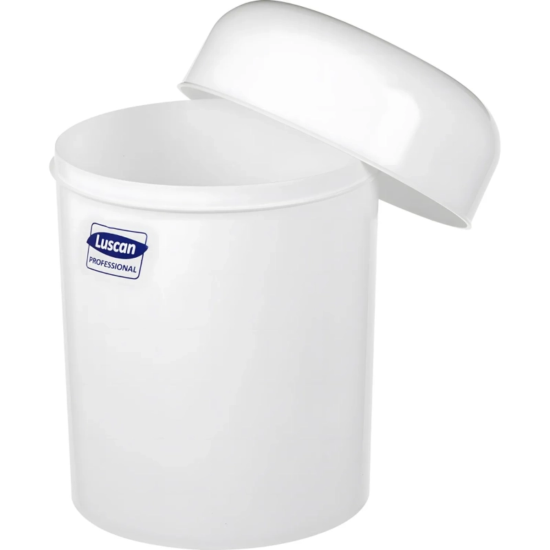Ведро мусорное Luscan Professional 15л белое 3522W