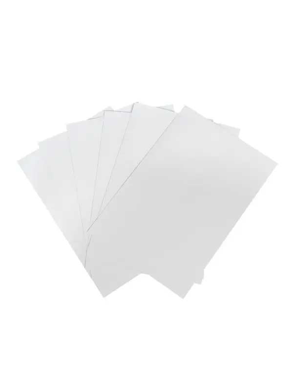 Картон белый А4 Calligrata, 8 листов, мелованный, 230-240 г/м&sup2;, картонная обложка, в папке