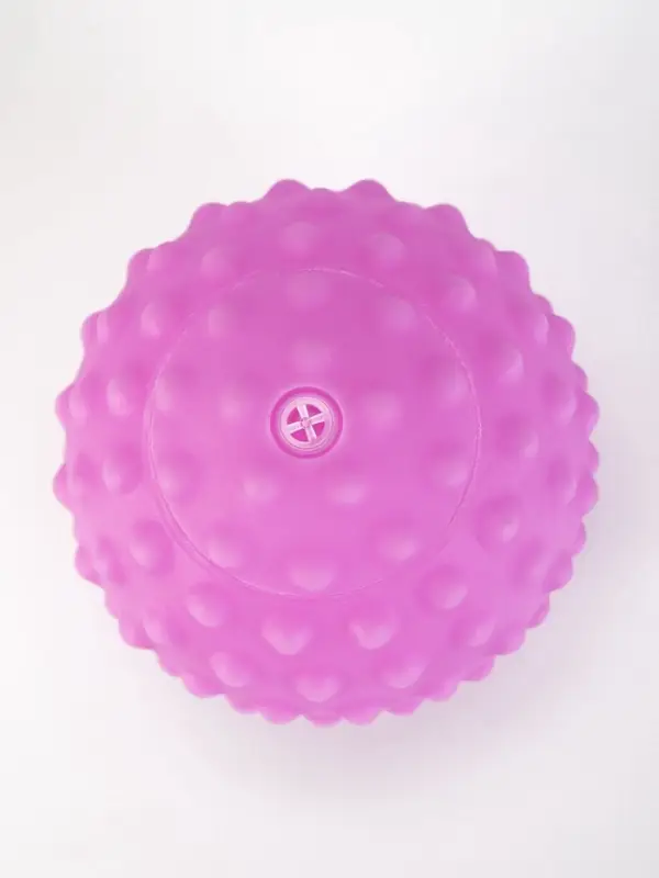 Игрушка для собак &laquo;Рельефный мяч&raquo;, 6 см, пищащая, сиреневая