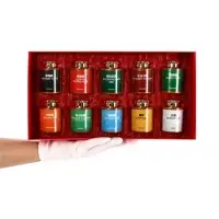 Чай подарочный набор, красный, 10 шт
