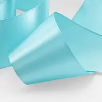 Лента атласная, 50 мм, 23&plusmn;1 м, голубая №211