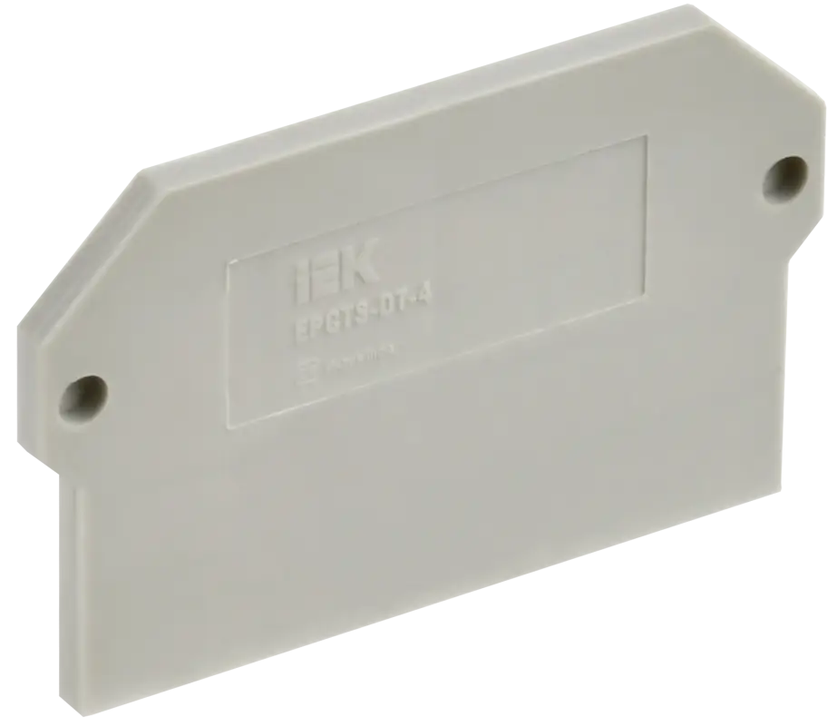 Заглушка для CTS-DT 4мм2 серая IEK
