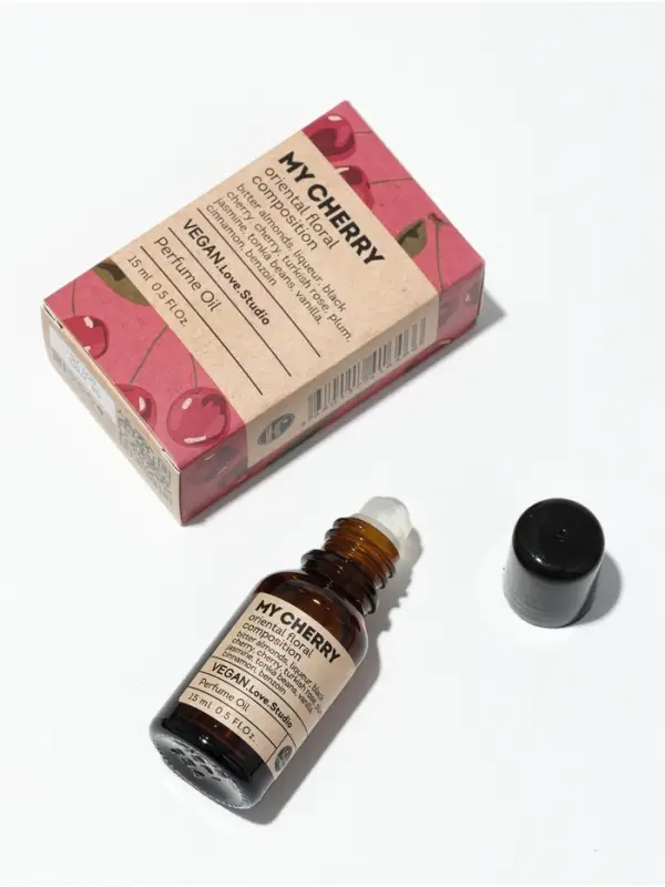 Парфюмерное масло женское VEGAN.Love.Studio My Cherry, 15 мл
