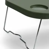 Корзина - столик maclay 2 в 1, складная, 47&times;28.5&times;23.5 см, зелёная