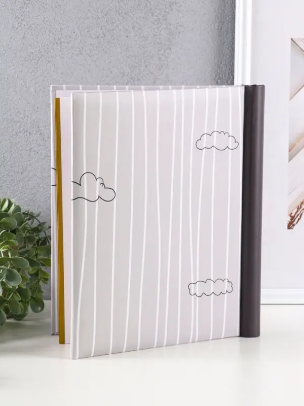 Фотоальбом Фотоальбом "Воздушный мишка" 10 "магнитных"листов 23X28см, пер-т внутр.спираль