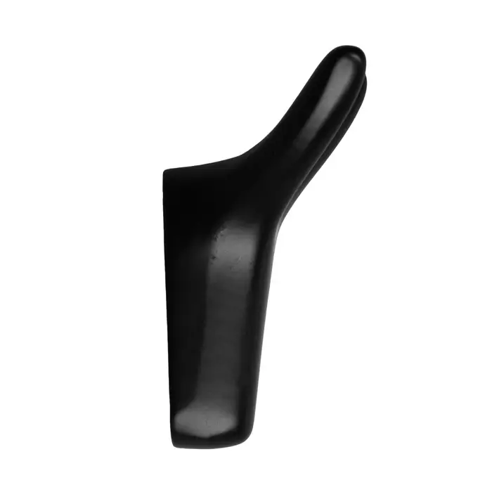 Крючок мебельный CAPPIO OX, двухрожковый, цвет черный, 3 шт.