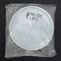 Пластик для барабана Music Life 6 дюймов, белый