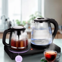 Чайный набор чайник электрический КТ-6179 - 2 л