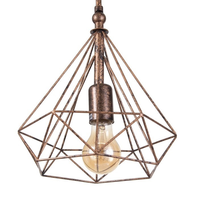 Бра "Блум" 1х40Вт E27 черный-золото 25x20x25 см.