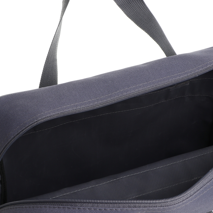 Сумка дорожная 20 Сумка дорожная 20" на колёсах, отдел на молнии, с увеличением, наружный карман, длинный ремень, цвет серый