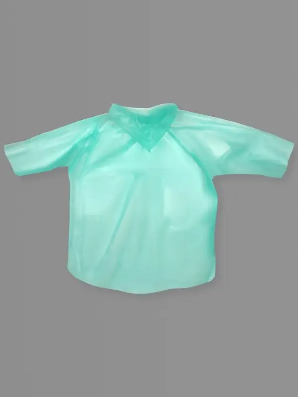 Дождевик детский &laquo;Непромокайка&raquo;, рост 110-140, полиэтилен 15 г, зелёный