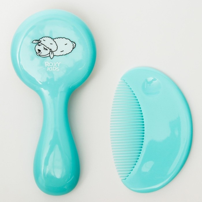 Мягкая расческа-щетка и гребешок, ворс из овечьей шерсти Мягкая расческа-щетка и гребешок, ворс из овечьей шерсти