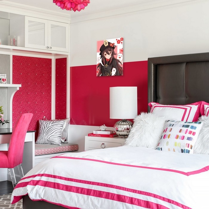 Картина по номерам 30 × 40 см «Геншин» «Ху Тао» 17 цветов Картина по номерам 30 × 40 см «Геншин» «Ху Тао» 17 цветов