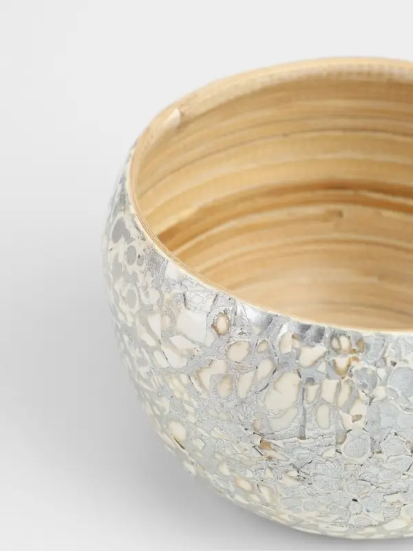 Ваза, 15&times;15&times;9 см, бамбук