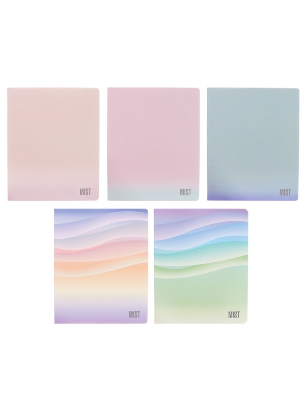 Тетрадь 48л кл "Alpaca fan", обл мел карт, лам Soft-touch, бл офсет 60-65г/м&sup2;, 5В МИКС