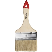 Кисть плоская 100 мм (4) натур. щетина дер. ручка Стандарт MTX 82545