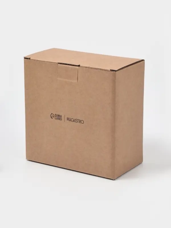 Салатники Magistro Carbon, набор 2 шт.,15.5&times;13.5 см, фарфор, чёрный