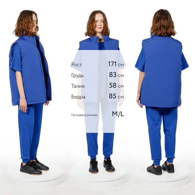 Жилет двусторонний V2, синий, размер XS/S Жилет двусторонний V2, синий, размер XS/S