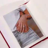 Фотоальбом на 100 фото &laquo;Со стразами&raquo;, 10&times;15 см, бархат, 12.5&times;5.5&times;16.5 см, бордо