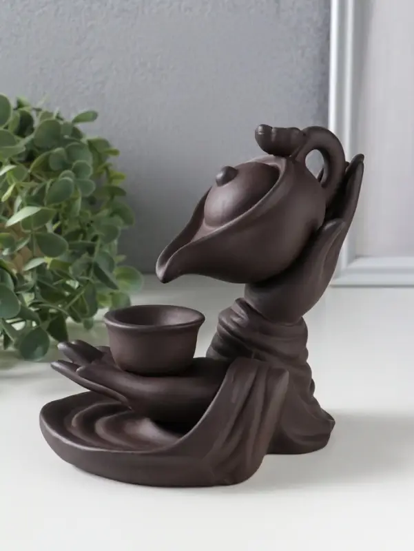 Подставка для благовоний TAKE IT EASY &laquo;Чайная церемония&raquo;, стелющийся дым, 16&times;14&times;9 см