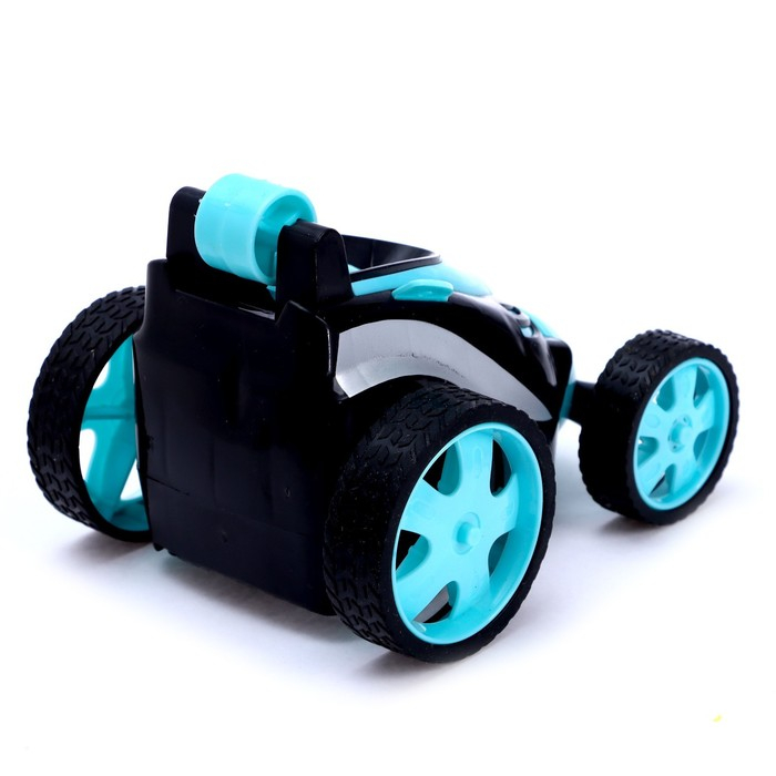 Перевёртыш радиоуправляемый «Циклон», работает от батареек, цвет синий Перевёртыш радиоуправляемый «Циклон», работает от батареек, цвет синий