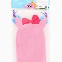 Мочалка детская для купания &laquo;Совушка Соня&raquo;, варежка, из махры, ЦЫП-ЦЫП