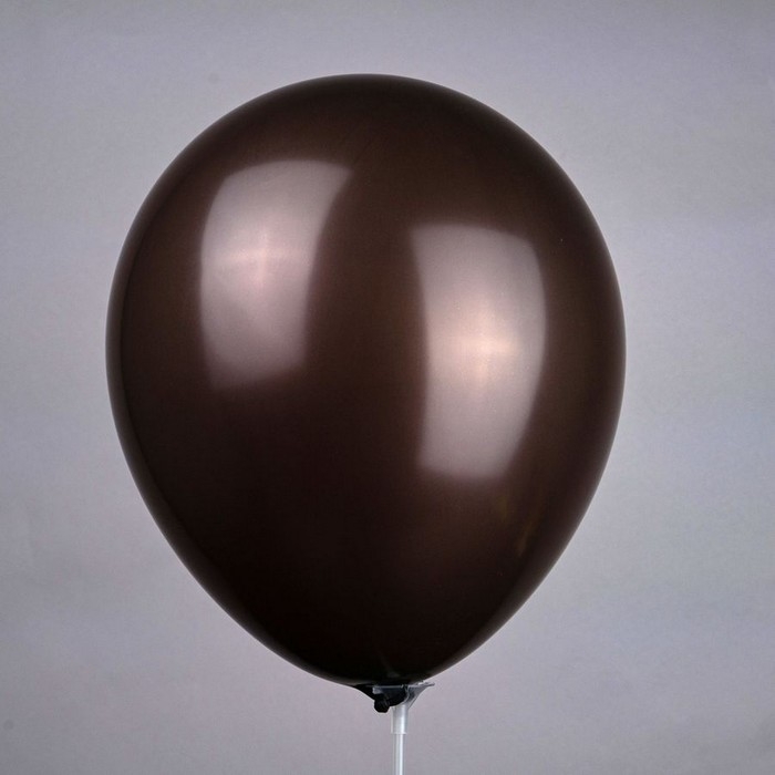 Воздушный шар латексный 12 Воздушный шар латексный 12" шоколад, пастель, набор 5 шт.