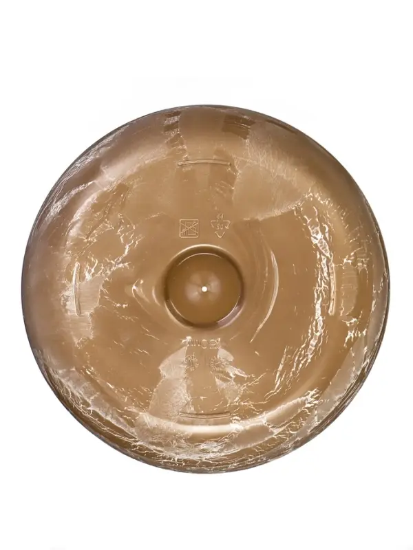 Кашпо со вставкой 1 л d15 см h14см МИКРИТ бежевый слайн