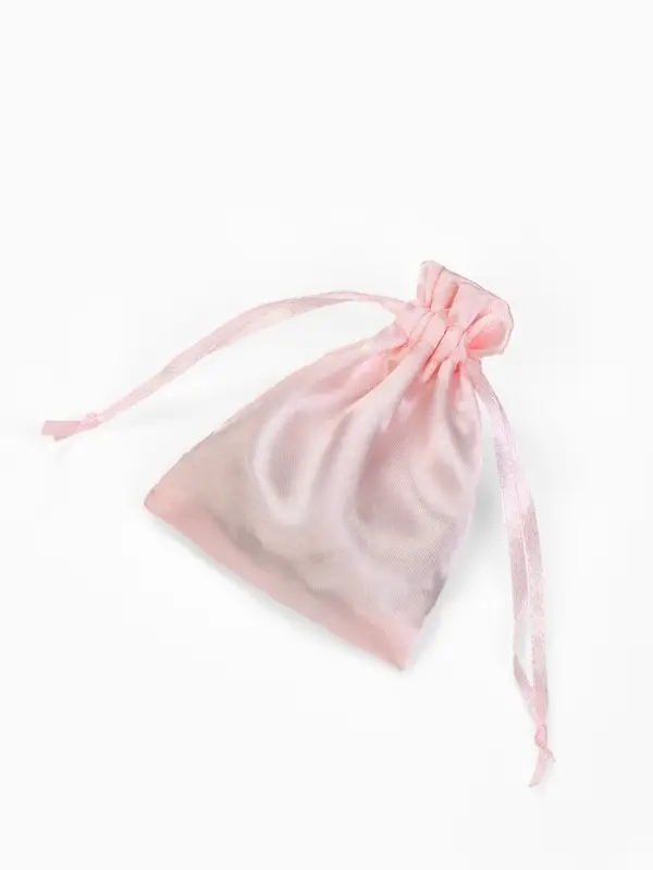 Набор подарочных атласных мешочков 50 шт., 8*10см, цвет светло-розовый (9911259) Набор подарочных атласных мешочков 50 шт., 8*10см, цвет светло-розовый (9911259)