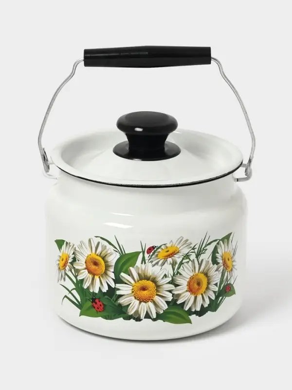 Бидон 2л (белая)Без декора