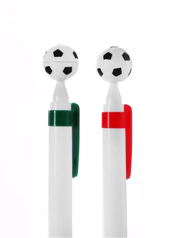 Ручка - прикол шариковая Calligrata «Футбольный мяч», МИКС Ручка - прикол шариковая Calligrata «Футбольный мяч», МИКС