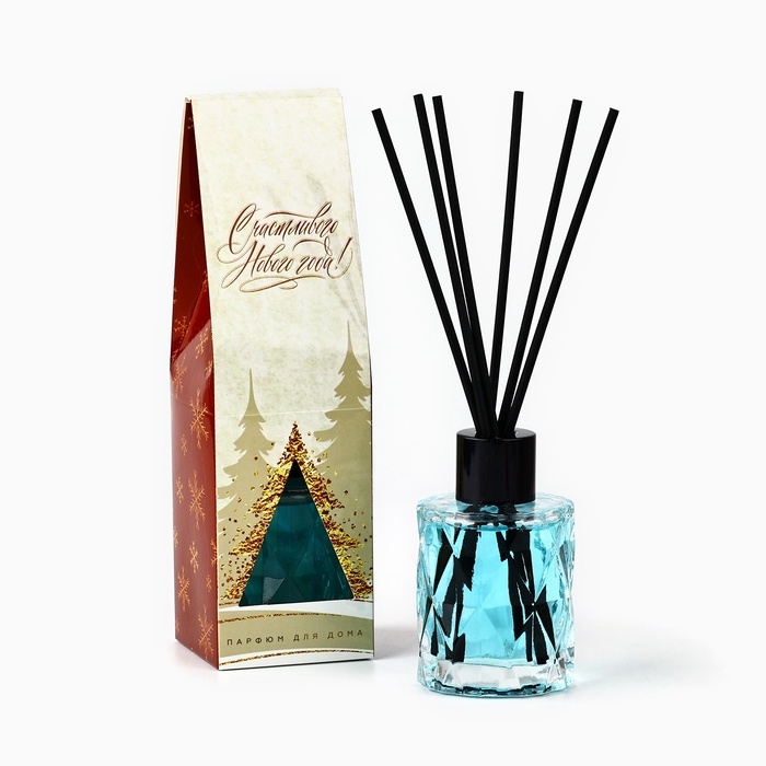 Аромадиффузор ароматический палочки «Новогодняя коллекция»,аромат свежести, 50 мл