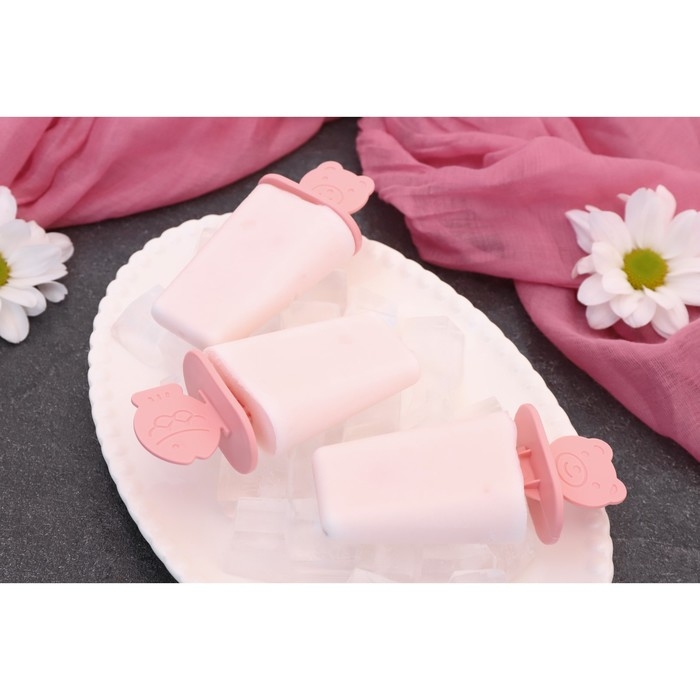 Форма для мороженого Доляна «Нега», 6 ячеек, цвет МИКС Форма для мороженого Доляна «Нега», 6 ячеек, цвет МИКС