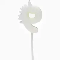 Свеча для торта цифра 9 «Зверюшки», 5 см Свеча для торта цифра 9 «Зверюшки», 5 см