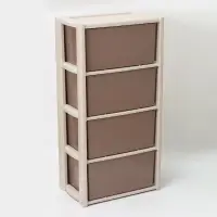 Комод 4-х секционный &laquo;Колорит&raquo;, МИКС