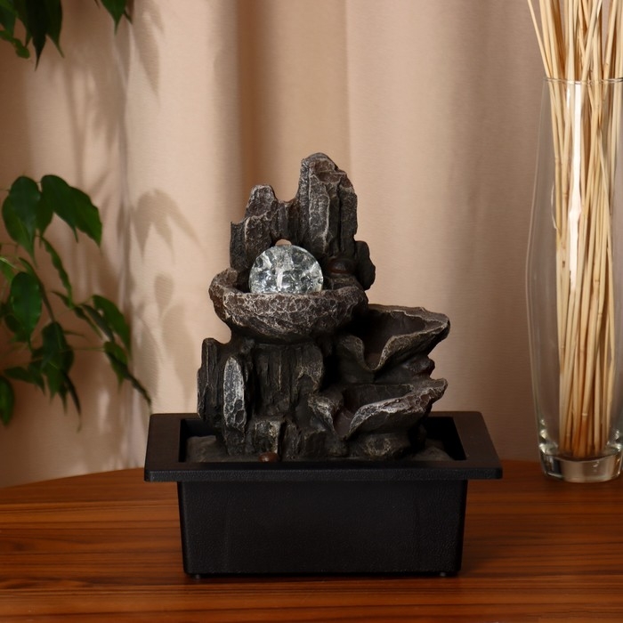 Фонтан Фонтан "Томирис" горный ручей" 18х25 см (с подсветкой)