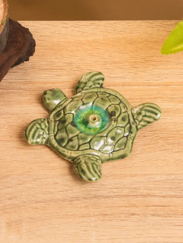 Подставка под благовония «Морская черепаха», 10×10×2 см, керамика, МИКС Подставка под благовония «Морская черепаха», 10×10×2 см, керамика, МИКС