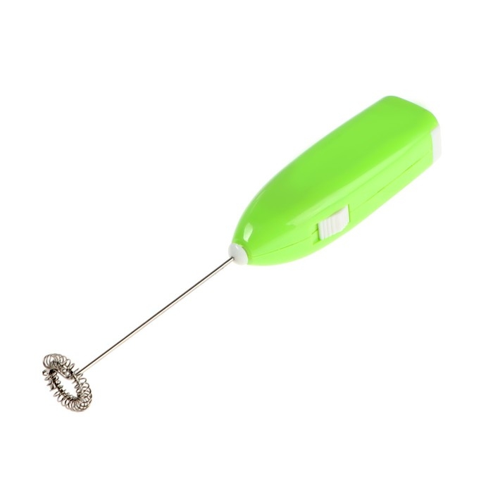 Капучинатор погружной Luazon LMR-07, от 2АА не в компл., цвет зелёный Капучинатор погружной Luazon LMR-07, от 2АА не в компл., цвет зелёный