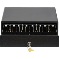 Денежный ящик АТОЛ SB-330-B черный, 330x380x90, механический